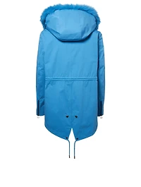 Parka With Fur Lining And Hood