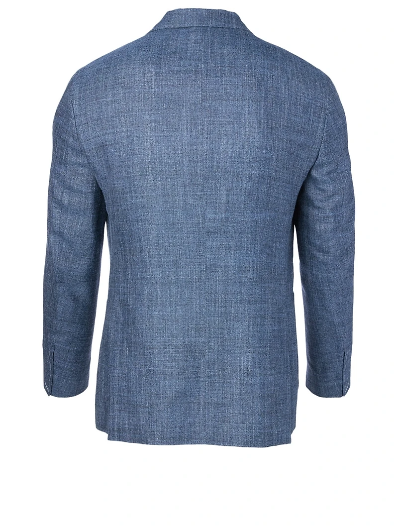 Wool, Silk And Linen K Jacket