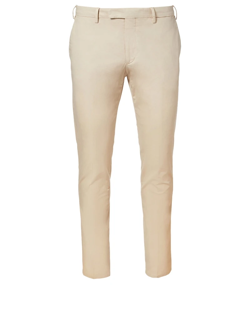 Stretch Cotton Pants