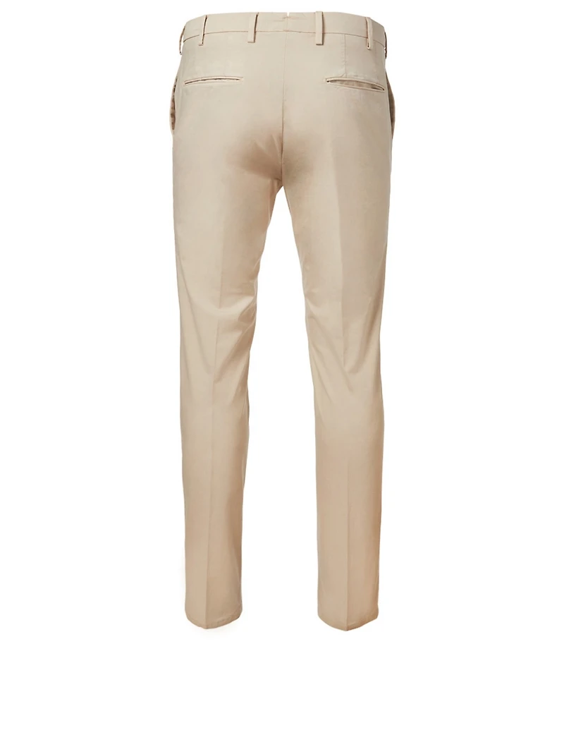 Stretch Cotton Pants