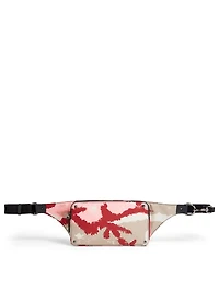 Nylon Belt Bag In Camo Print