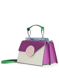 Phoebe Bis Leather Crossbody Bag