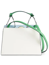 Phoebe Bis Leather Crossbody Bag