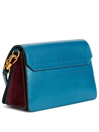 Small GV3 Leather And Suede Bag