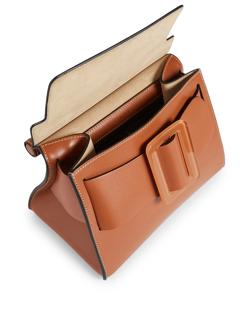 Karl 24 Leather Top Handle Bag