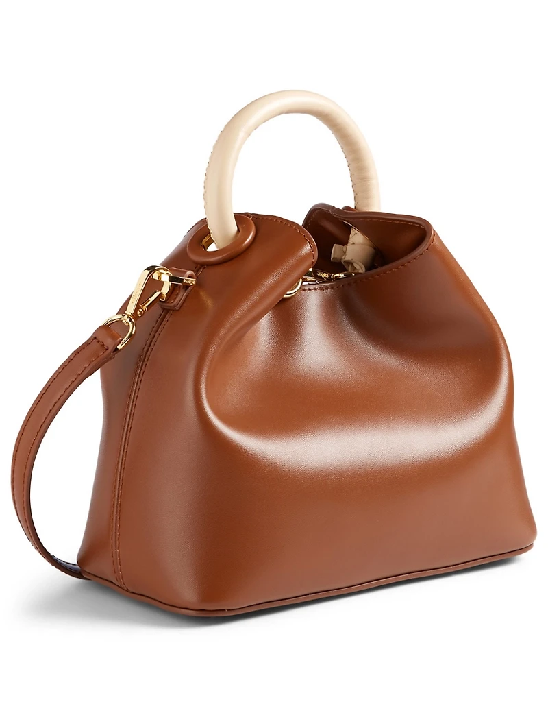 Medium Baozi Two-Tone Leather Bag