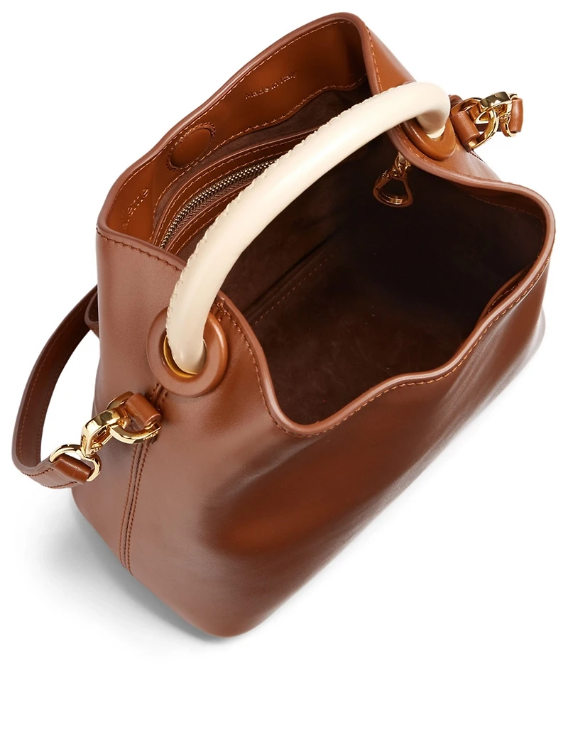 Medium Baozi Two-Tone Leather Bag