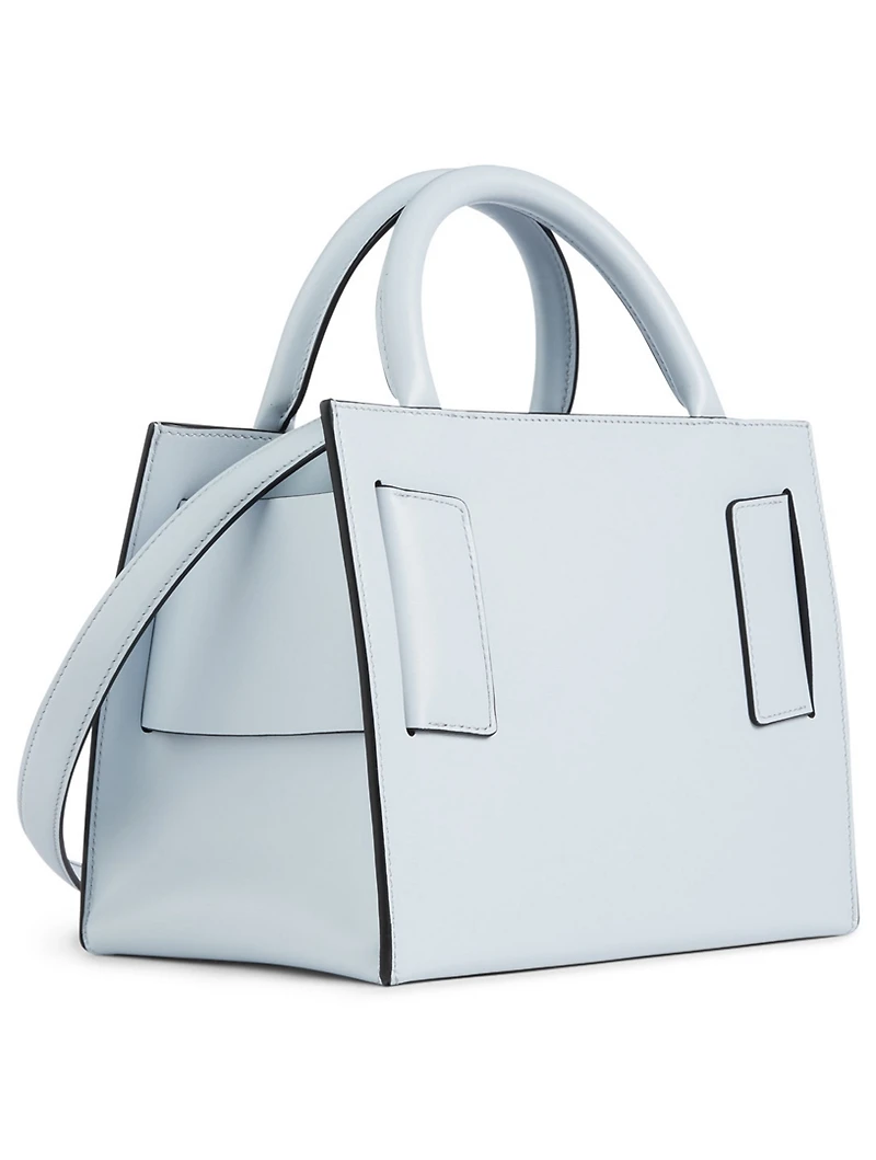 Bobby 23 Leather Top Handle Bag