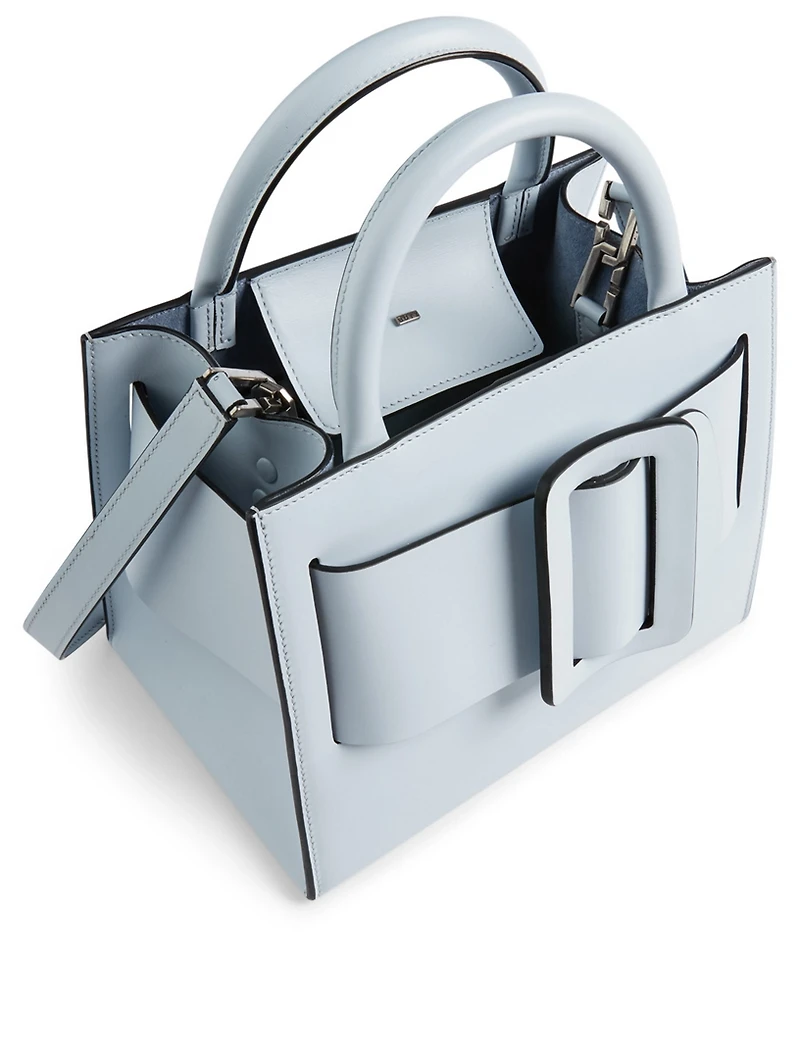 Bobby 23 Leather Top Handle Bag