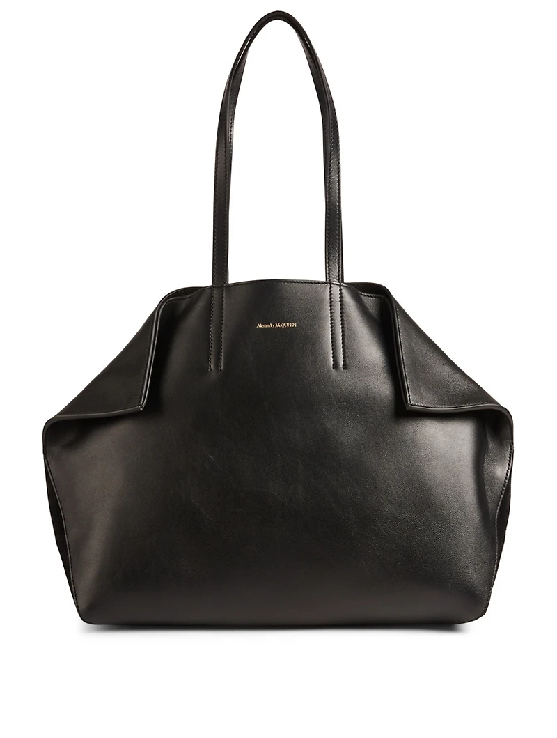 Butterfly Leather Tote Bag