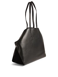 Butterfly Leather Tote Bag