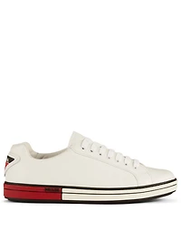 Leather Logo Sneakers