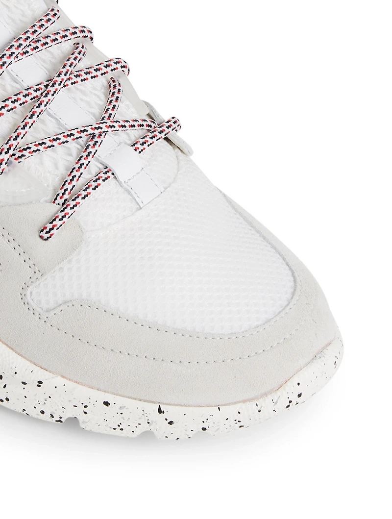 Anakin Suede And Mesh Sneakers