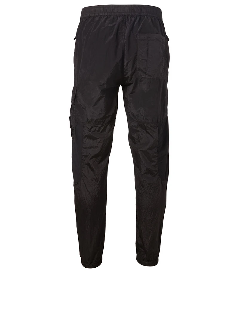 Nylon Metal Jogger Pants