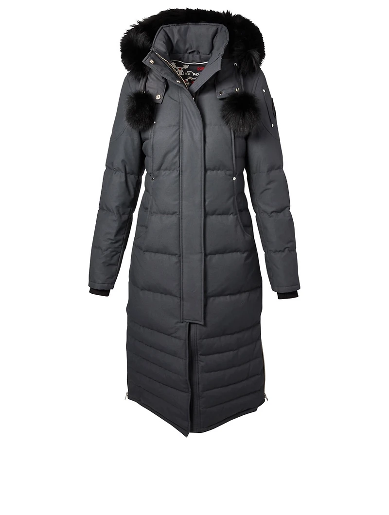 Saskatchewan Down Parka With Fur Trim