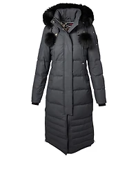 Saskatchewan Down Parka With Fur Trim