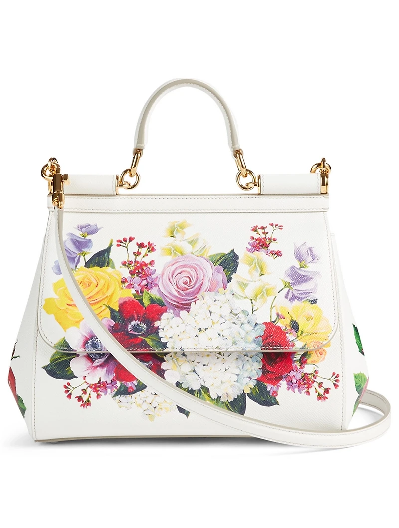 Medium Sicily Leather Bag