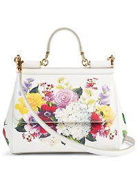 Medium Sicily Leather Bag