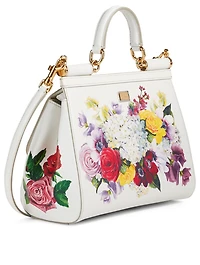 Medium Sicily Leather Bag