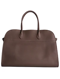 Margaux 17 Leather Top Handle Bag