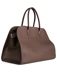 Margaux 17 Leather Top Handle Bag