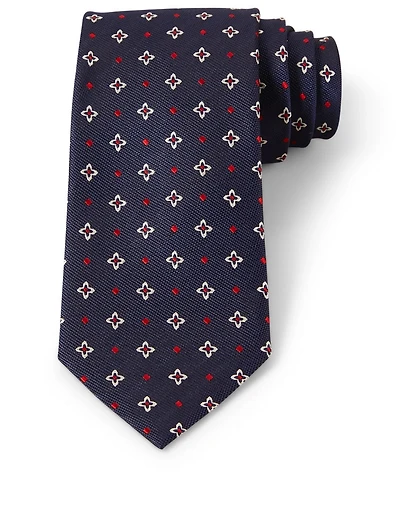 Floral Silk Tie
