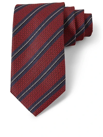 Striped Silk Tie