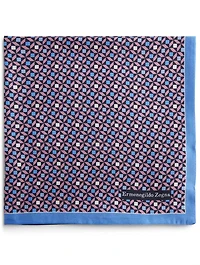 Silk Printed Pocket Square