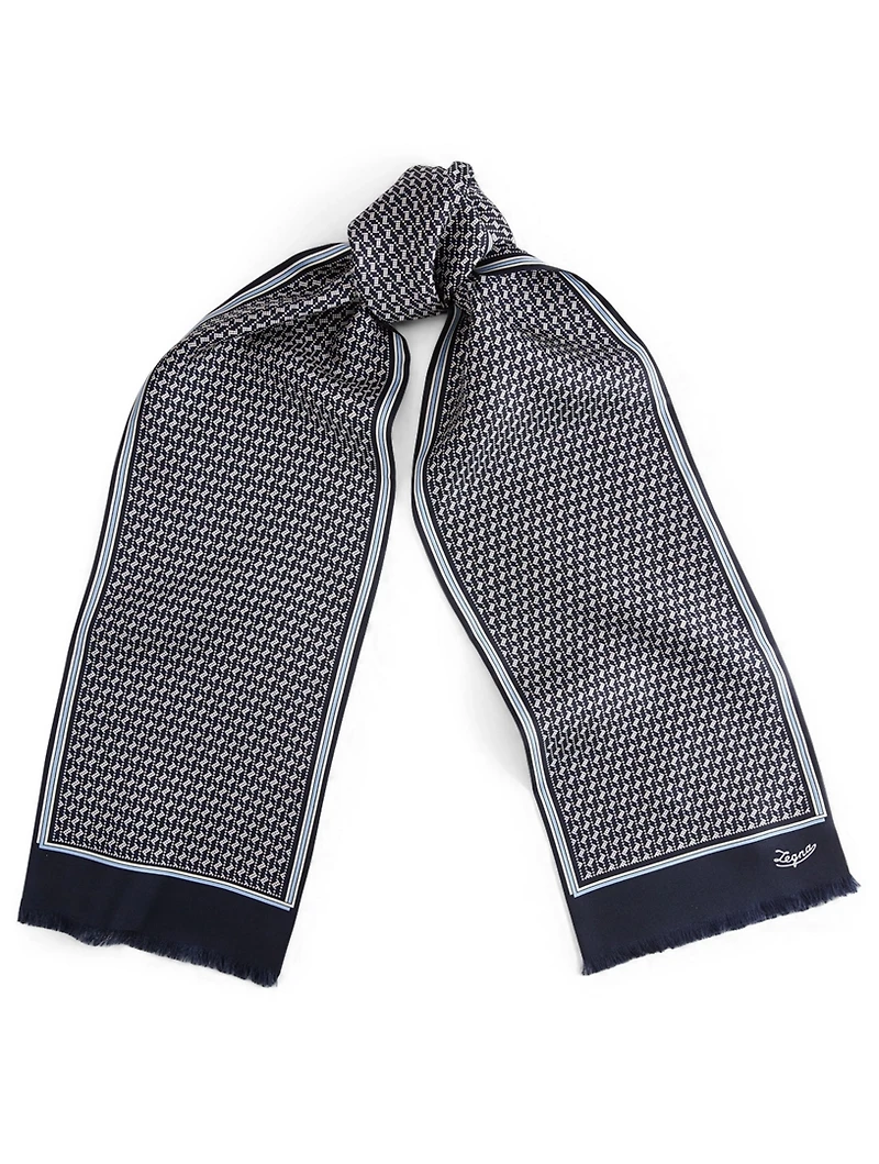 Printed Silk Scarf
