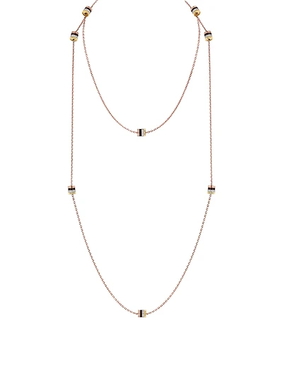 Long Necklace Quatre Classique Gold Necklace With Diamonds