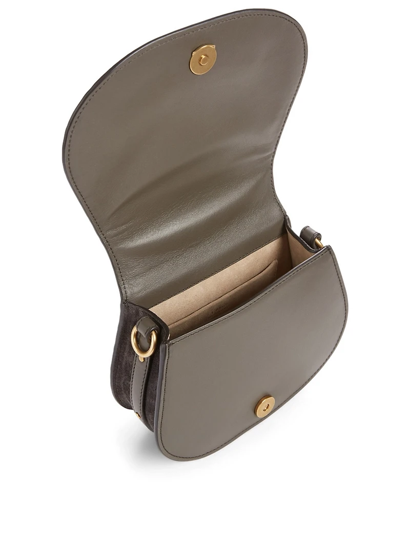 Small Nile Croc-Embossed Leather Bag