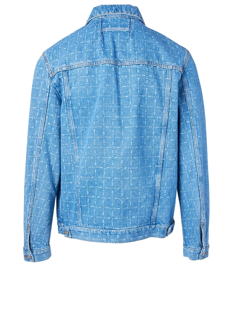 Denim Jacket Logo Check