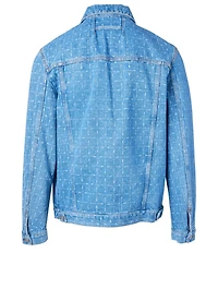Denim Jacket Logo Check