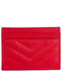 YSL Monogram Matelassé Leather Card Holder
