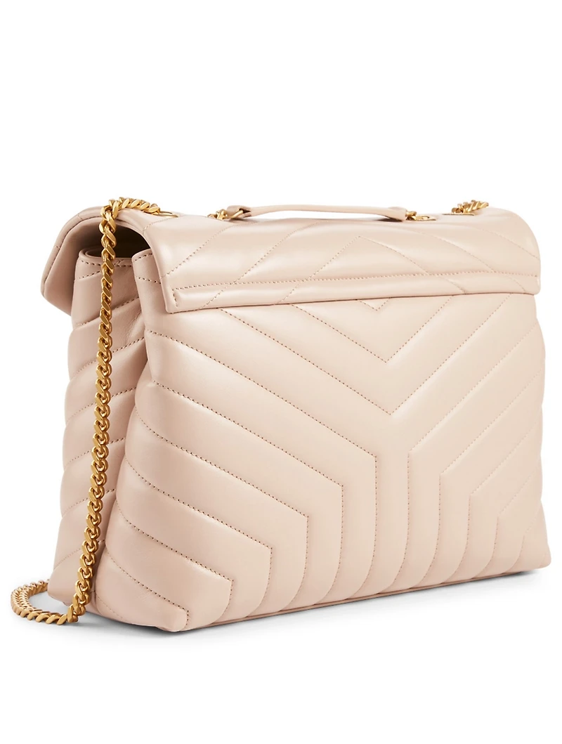 Medium Loulou YSL Monogram Leather Chain Bag