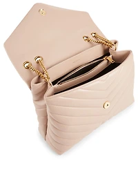 Medium Loulou YSL Monogram Leather Chain Bag