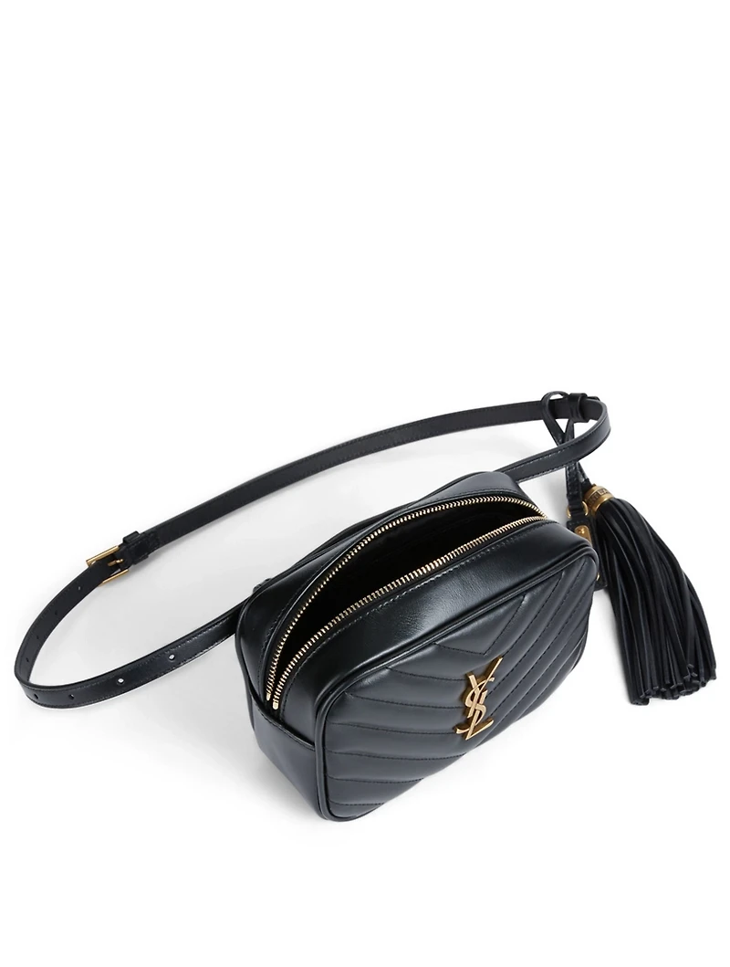 Lou YSL Monogram Matelasse Leather Belt Bag