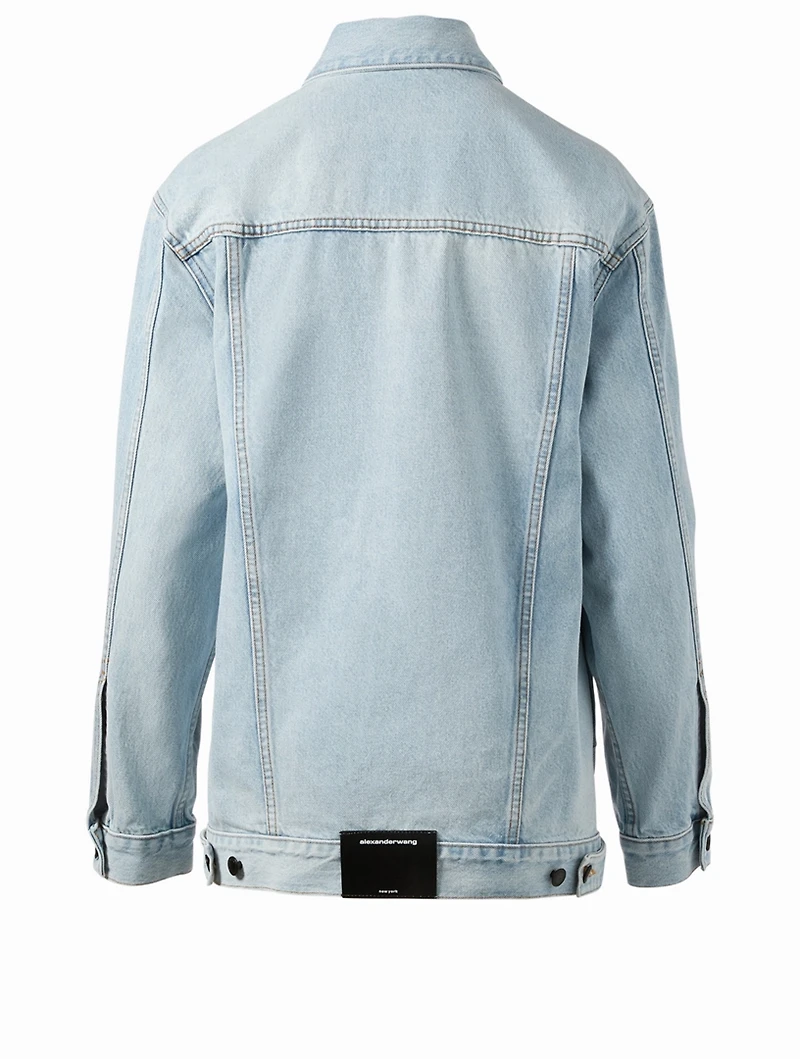 Daze Distressed Denim Jacket