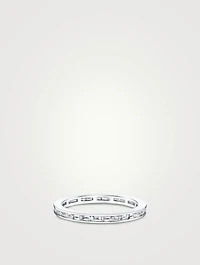 Classic 18K White Gold Eternity Ring With Diamonds