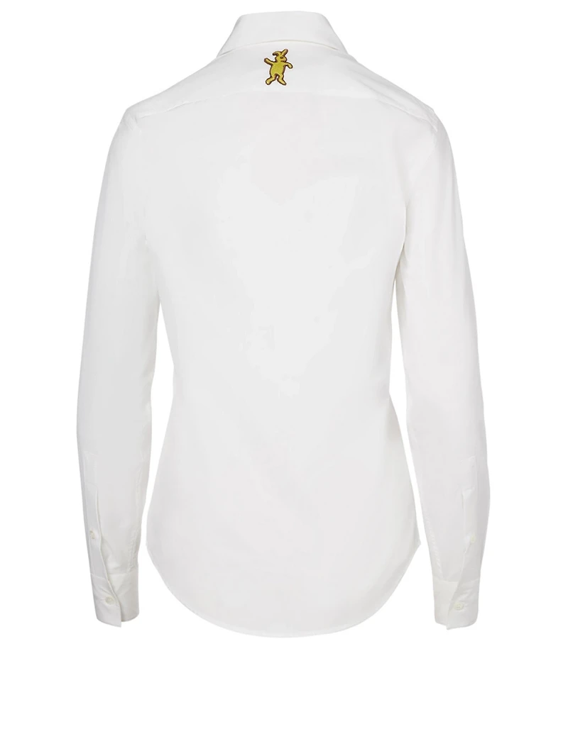 Dance Bunny Button-Up Shirt