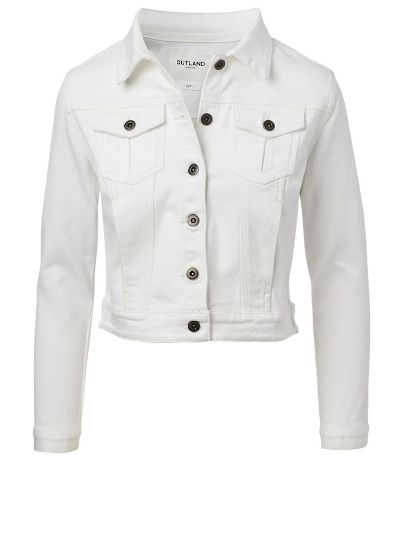 Harper Cropped Jean Jacket