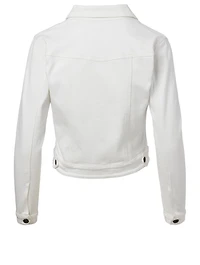 Harper Cropped Jean Jacket