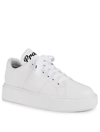 Leather Platform Sneakers