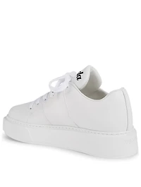Leather Platform Sneakers