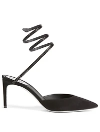 Cleo 75 Suede Strass Pumps