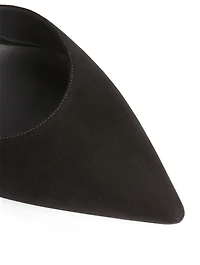 Cleo 75 Suede Strass Pumps