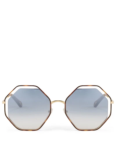 Poppy Geometric Sunglasses