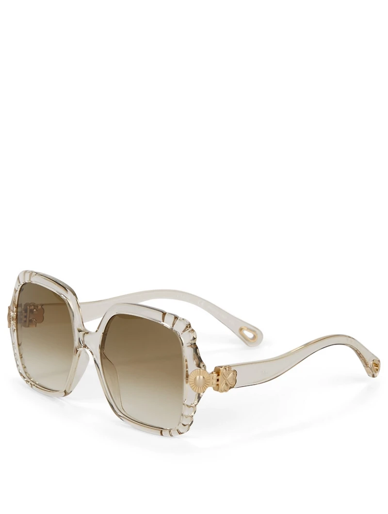 Vera Square Seashell Sunglasses