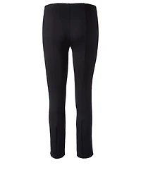 Thilde Stretch Scuba Pants With Slits