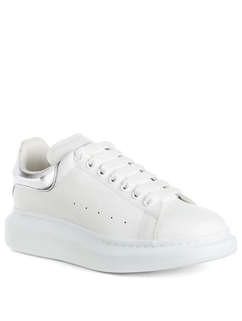 Oversized Leather Sneakers